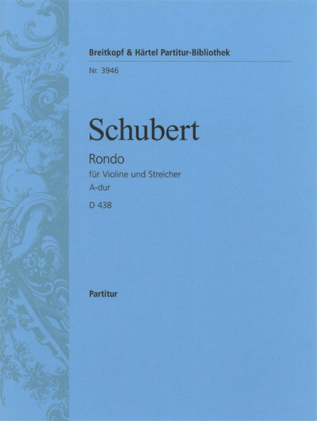 SCHUBERT F. - RONDO LA M - D.438 (VIOLIN/PIANO)